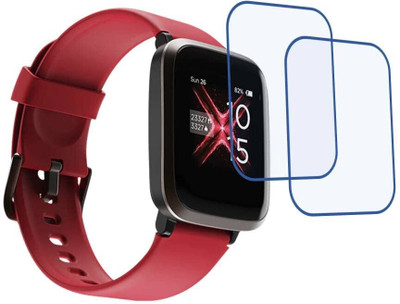 AHWAVEEDA Impossible Screen Guard for Protective Clear Unbreakable Smartwatch Screen Protector for boAt Storm Smart Watches(Pack of 2)