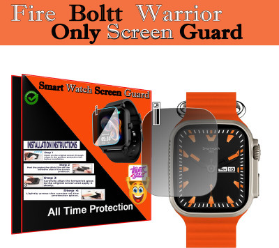 daffin Impossible Screen Guard for Fire-Boltt Warrior(Pack of 1)
