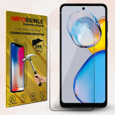 Enlinea Impossible Screen Guard for Moto E32 Glossy Screen Protector, Motorola Moto E32(Pack of 1)