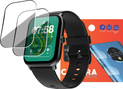 Dasiana Impossible Screen Guard for AMBRANE WISE GLAZE SMART WATCH(Pack of 2)