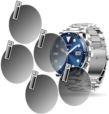 daffin Impossible Screen Guard for Pebble Chrome(Pack of 5)