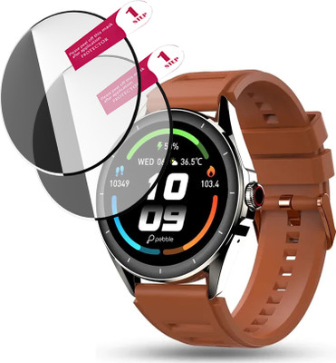 daffin Impossible Screen Guard for Pebble Cosmos Valor(Pack of 2)