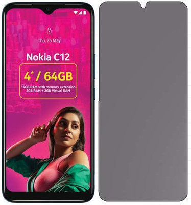 Snaporia Impossible Screen Guard for -Nokia C12(Pack of 1)