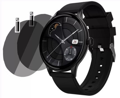 DOWRVIN Impossible Screen Guard for Fire-Boltt Terra Amoled watch screen guard ( pack of 2)(Pack of 2)