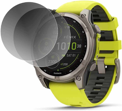HIDEOUS Impossible Screen Guard for Garmin Fenix 8 Solar(Pack of 2)