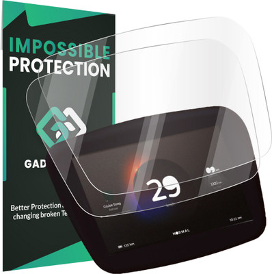 Gadget Glow Impossible Screen Guard for Ola S1 Pro, OLA S1, OLA EV S1 PRO, OLA EV S1, Edge to Edge Clear Guard(Pack of 2)