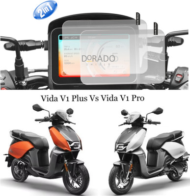 DORADO SHIELD Impossible Screen Guard for hero vida v1 and v1 pro screen guard pack of 2(Pack of 2)