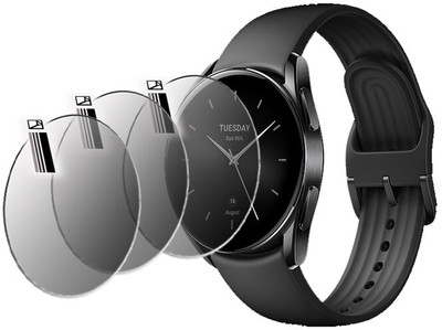 daffin Impossible Screen Guard for Xiaomi Watch S2 Pro(Pack of 3)