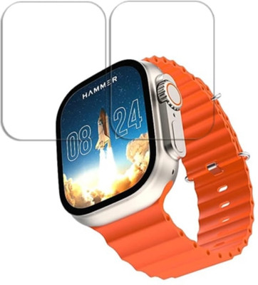 KHWABEEDA Impossible Screen Guard for HAMMER ACTIVE 2.0 ULTRA 1.95 SMART WATCH (PACK OF 2)(Pack of 2)