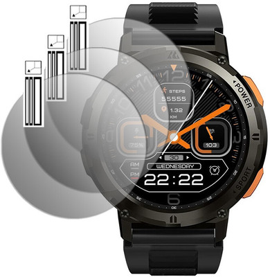 DOUMOF Edge To Edge Screen Guard for Kospet Tank T2 SMARTWATCH(Pack of 3)