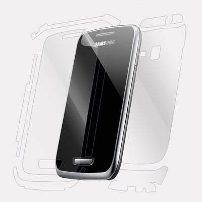 HARVEEN Front and Back Screen Guard for Samsung Wave Y S5380(Pack of 1)