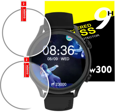 Olonga Impossible Screen Guard for SYSKA SW300 SMARTWATCH(Pack of 2)