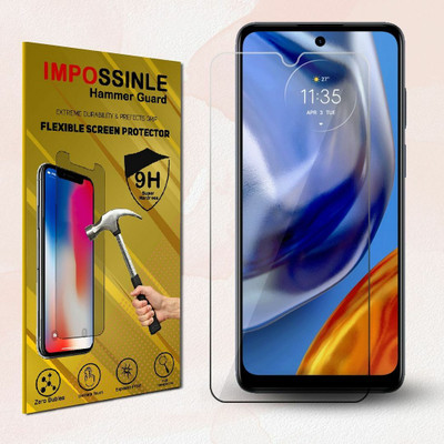 Enlinea Impossible Screen Guard for Moto E32S Glossy Screen Protector, Motorola Moto E32S(Pack of 1)