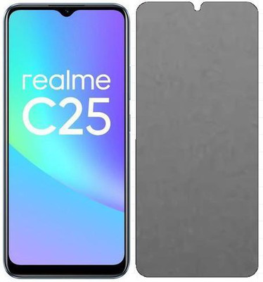 Snap Impossible Screen Guard for Compatible for Matte-NOV23-Realme C25(Pack of 1)