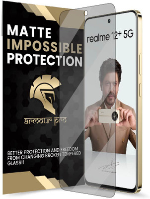 ArmourPro Impossible Screen Guard for Realme 12 + 5G, Realme 12 Plus 5G, Realme 12 +, Realme 12+(Pack of 1)