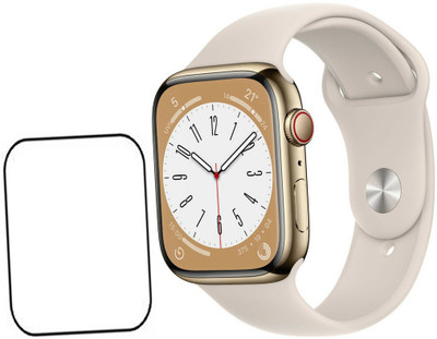 ZMX Impossible Screen Guard for APPLE Watch Series 8 GPS smart watch screen guard 41MM(Pack of 1)