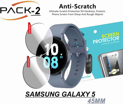 FINCH Impossible Screen Guard for SAMSUNG WATCH 5 45MM SMART WATCH(Pack of 2)