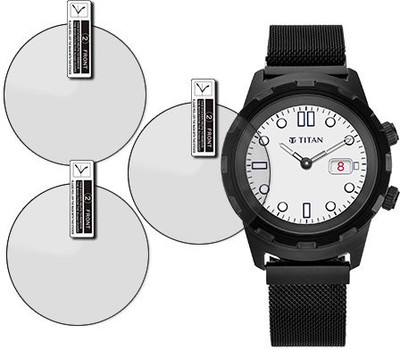 ARBAN Impossible Screen Guard for Titan Connected X Hybrid Smartwatch(Pack of 3)