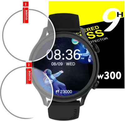 Olonga Impossible Screen Guard for SYSKA SW300 SMARTWATCH(Pack of 2)