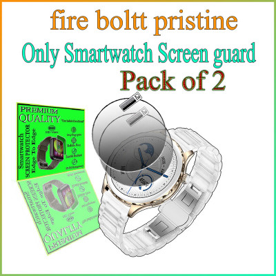 daffin Impossible Screen Guard for Fire-Boltt Pristine(Pack of 2)