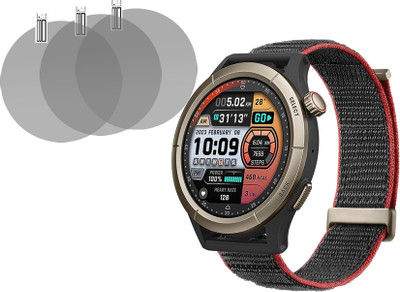 YCHROZE Impossible Screen Guard for Amazfit Cheetah(Pack of 3)