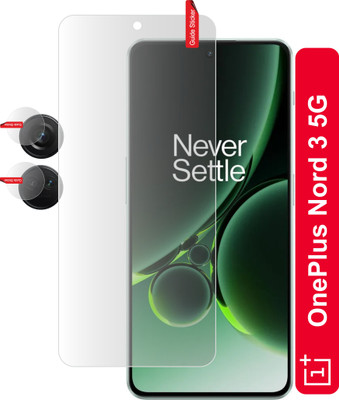 skrechtech Impossible Screen Guard for OnePlus Nord 3 5G, Nord 3 5G(Pack of 2)