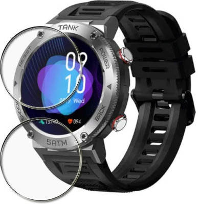 tombik Screen Guard for Y64-Kospet Tank T1 Pro Smartwatch(Pack of 2)