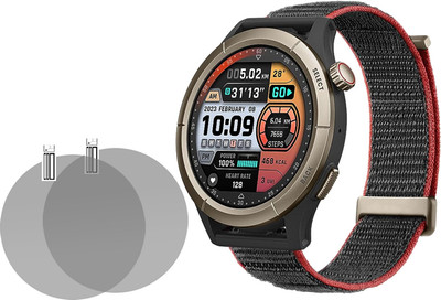 YCHROZE Impossible Screen Guard for Amazfit Cheetah(Pack of 2)