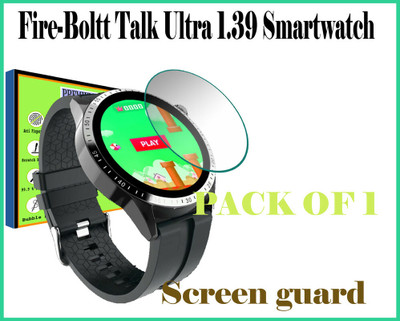 HIDEOUS Impossible Screen Guard for Fire-Boltt Talk Ultra(Pack of 1)