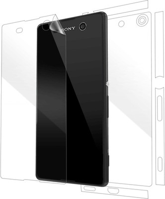 Navyabhii Front and Back Screen Guard for NOV23-Sony Xperia M5(Pack of 1)
