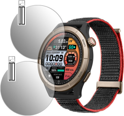 DOUMOF Impossible Screen Guard for Amazfit Cheetah Pro SCREEN GUARD(Pack of 2)