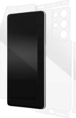 Navyabhii Front and Back Screen Guard for Samsung Galaxy S21 Ultra(Pack of 1)