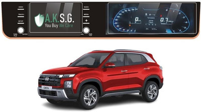 CrystalSecure Impossible Screen Guard for Hyundai Creta Facelift 2024 08 Inch(Pack of 1)