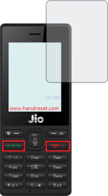 TELTREK Impossible Screen Guard for JIO F61(Pack of 1)