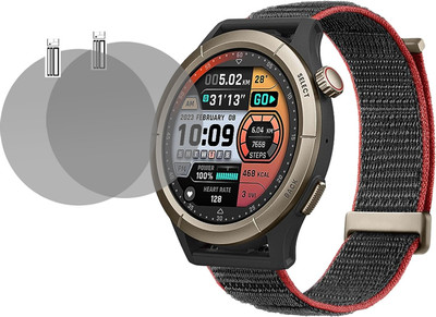 hirdesh Impossible Screen Guard for Amazfit Cheetah(Pack of 2)