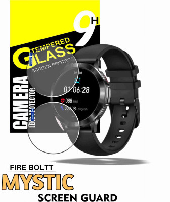 Olonga Impossible Screen Guard for FIRE BOLTT MYSTIC SMARTWATCH(Pack of 2)