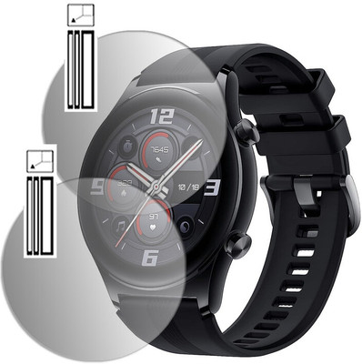 YCHROZE Impossible Screen Guard for Honor Watch GS 3(Pack of 2)