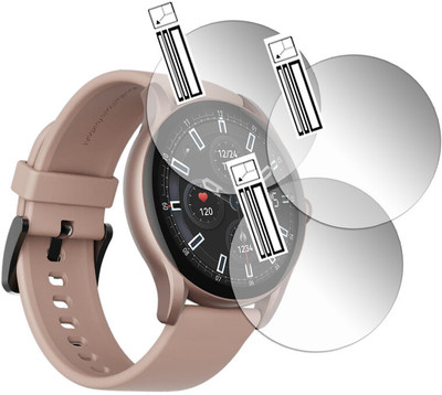 YCHROZE Impossible Screen Guard for boAt Lunar Connect Ace SCREEN GUARD(Pack of 3)