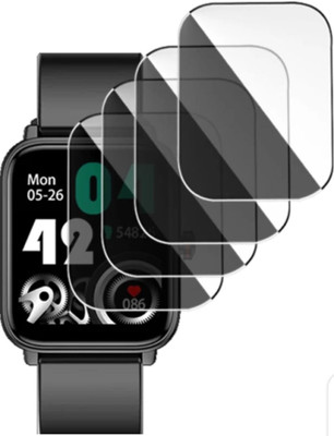 DB Impossible Screen Guard for FIRE -BOLTT NINJA PRO MAX SMART WATCH SCREEN GUARD (PACK OF 4)(Pack of 4)