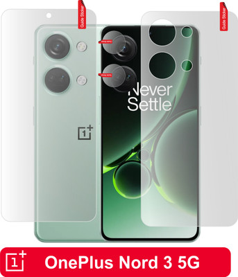 skrechtech Impossible Screen Guard for OnePlus Nord 3 5G, Nord 3 5G(Pack of 3)
