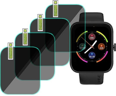 DOWRVIN Impossible Screen Guard for Noise colorfit pules Buzz smartwatch screen guard (pack of 4)(Pack of 4)