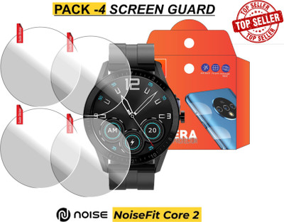 Olonga Impossible Screen Guard for NOISEFIT CORE 2 SMART WATCH(Pack of 4)