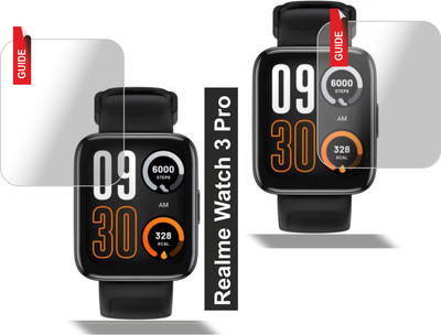 JSGROWITTECH Impossible Screen Guard for Realme Watch 3 Pro(Pack of 2)