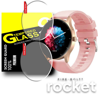 Olonga Impossible Screen Guard for FIRE BOLTT ROCKET SMART WATCH(Pack of 2)