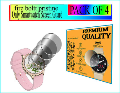 daffin Impossible Screen Guard for Fire-Boltt Pristine(Pack of 4)
