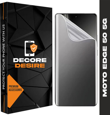 Decore Desire Impossible Screen Guard for Motorola Edge 50 5G Unbreakable Matte Membrane with Easy Installation (NOT TEMPERED GLASS)(Pack of 1)