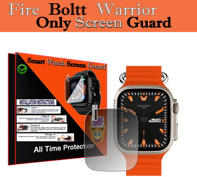 daffin Impossible Screen Guard for Fire-Boltt Warrior(Pack of 1)