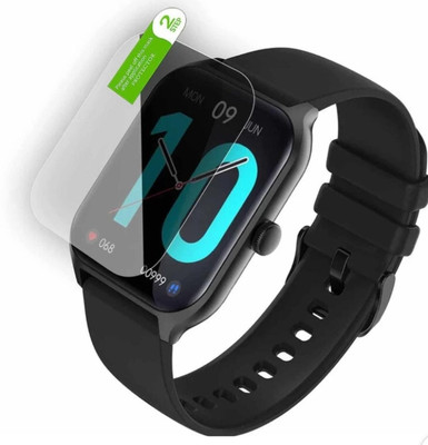 KHWABEEDA Impossible Screen Guard for PEBBLE CRUISE 1.96 SMART WATCH SCREEN GUARD(Pack of 1)