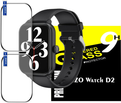 Olonga Impossible Screen Guard for DIZO WATCH D2 SMARTWATCH(Pack of 2)