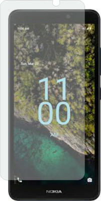 ZINGTEL Impossible Screen Guard for NOKIA C 100 (Matte Finish)(Pack of 1)
